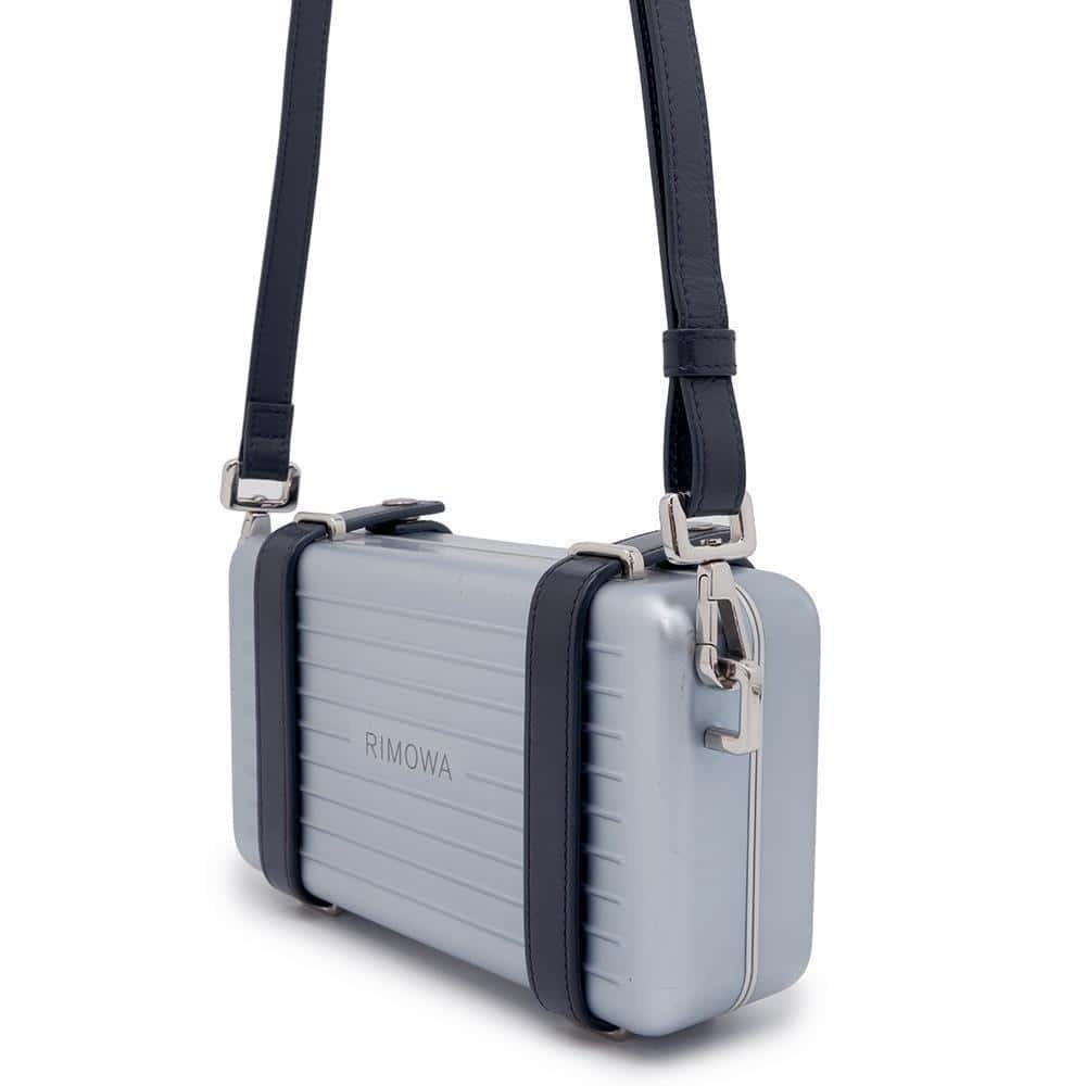 Dior Clutch Collaboration Bag Travel  Christian Rimowa Aluminum Shoulder